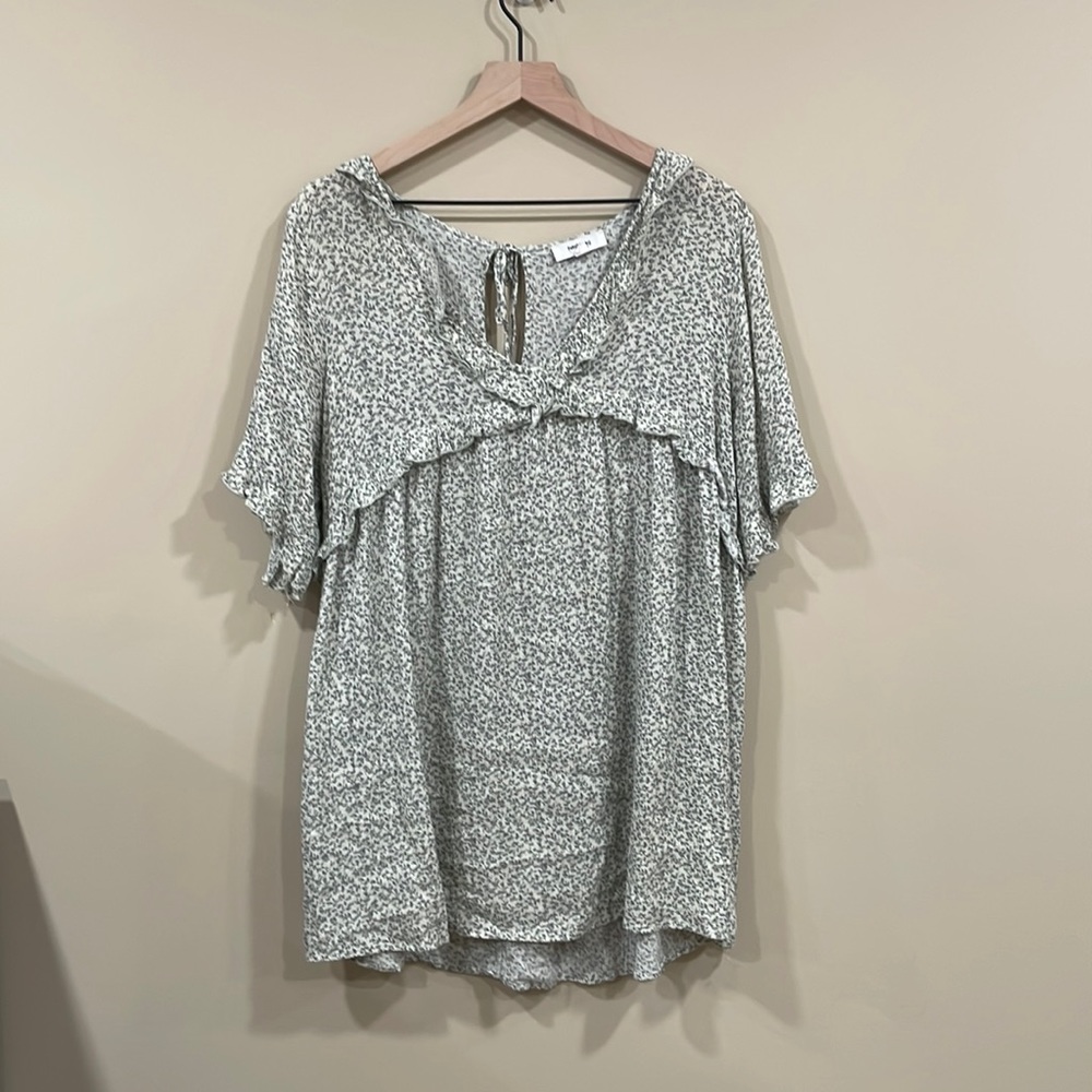 Breath of Youth Floral mini dress